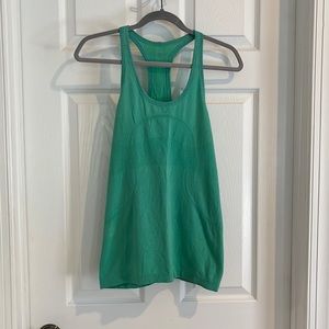 Lululemon Run: Swiftly Tech Racerback Very Green 10